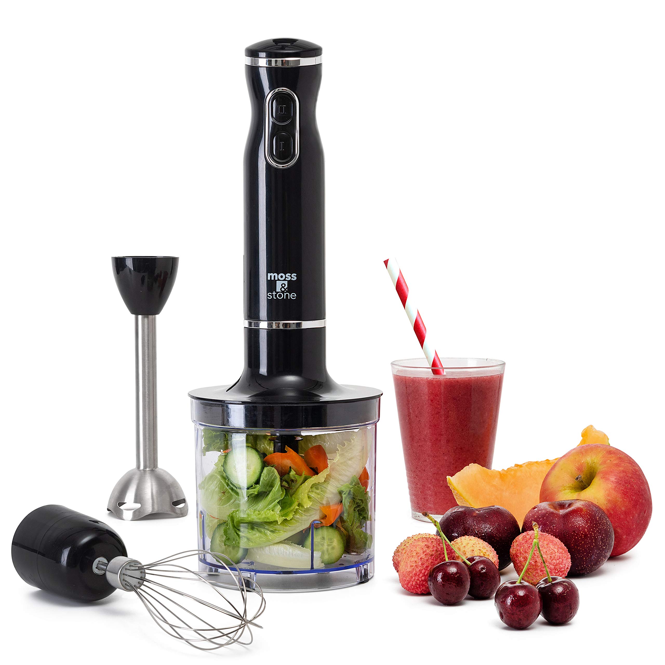 キッチン家電 Blender mixer Amazon.com: Moss & Stone Hand Blender Electric With Egg Whisk
